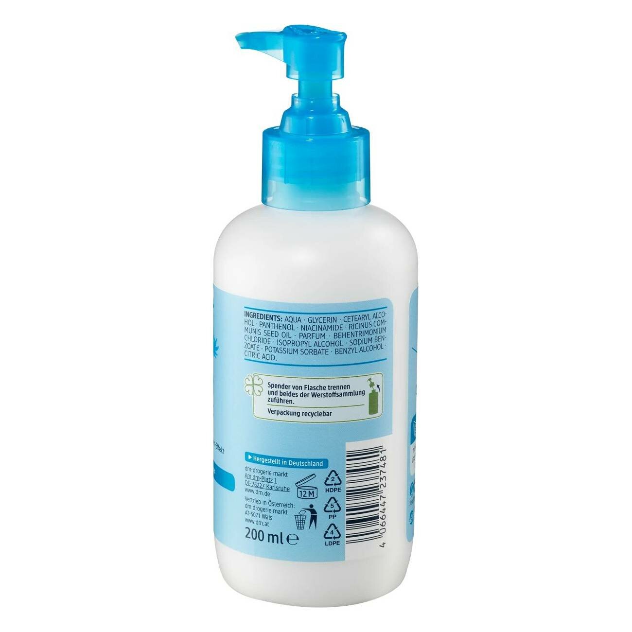 Картинки Увлажняющее молочко для волос Balea - Moisture, 200мл, 3шт