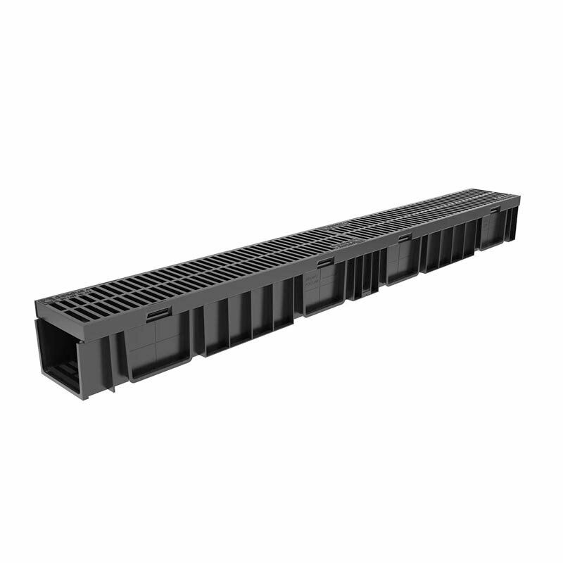 Лоток GIDROLICA Light с пластиковой решеткой 1000*115*96 мм 08067