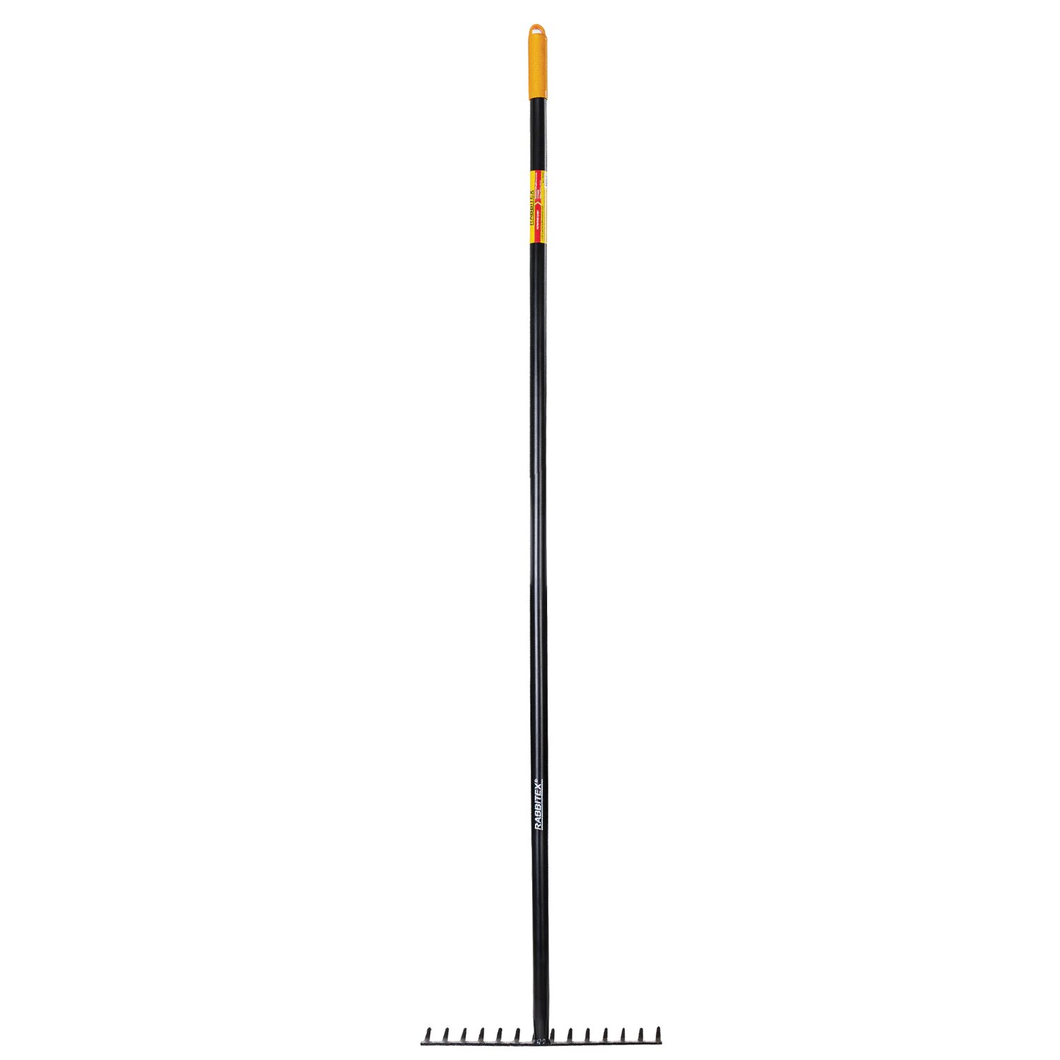 Грабли 14 зубьев цельнометаллические 35х10 см общая длина 150 см черенок сталь RABBITEX (раббитекс) 