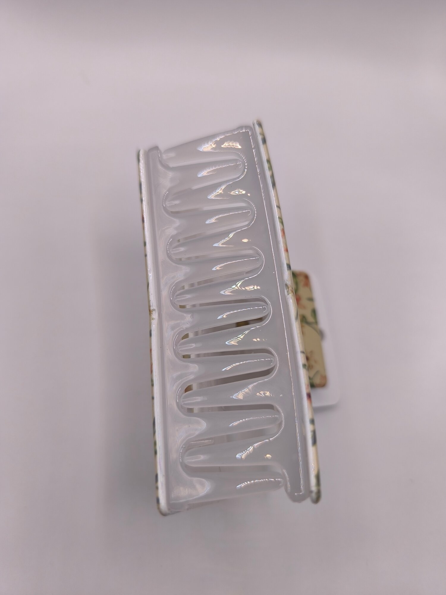 Заколка-краб, для волос, длина 8,5см, для девочек и девушек, пластик — фото 1