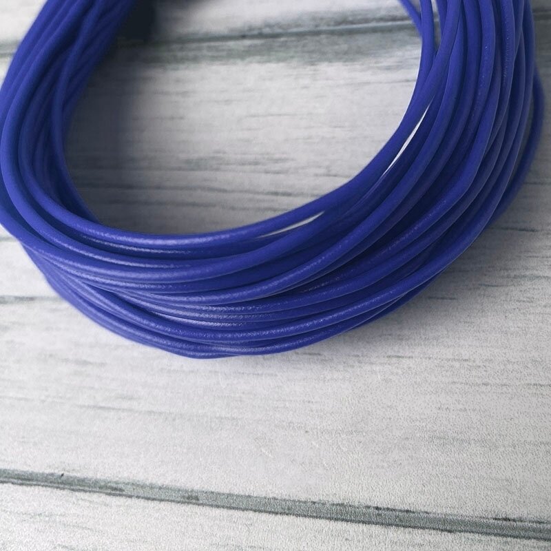 Провод медный многожильный НВ-4 0,35 мм2 10 метров синий