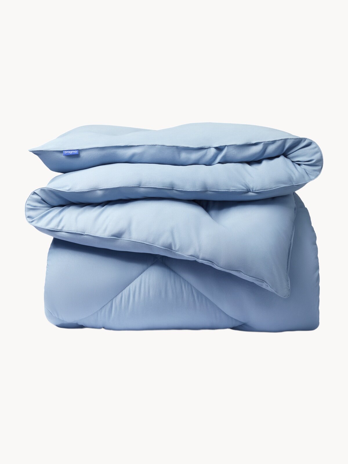 Одеяло стеганое всесезонное Pragma Omflop двуспальное, 172х205 см, прохладный графитовый