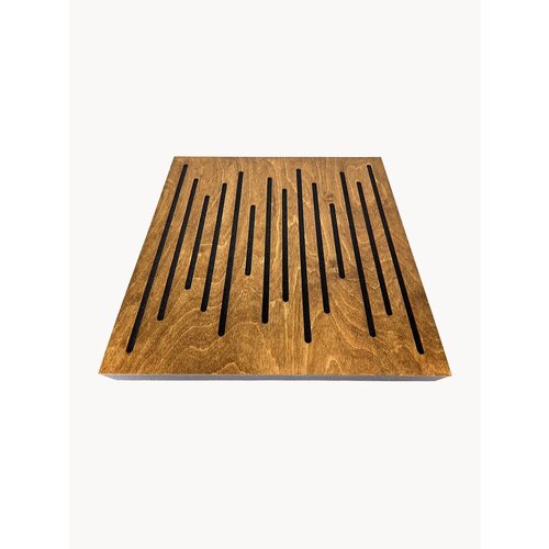 Акустическая панель декоративная Wave размеры 500х500х50мм цвет красный 4000₽