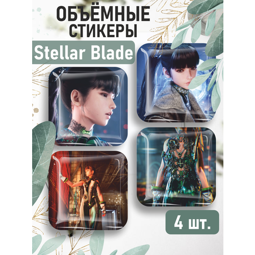 Наклейки на телефон 3D стикеры компьютерная игра Stellar Blade