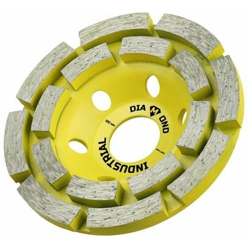 Чашка алмазная сегментная по бетону 100 мм двухрядная Diamond Industrial 2934₽