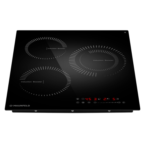 Варочная панель Maunfeld CVI453STBKC стеклокерамика индукционная 3 конфорки 26499₽