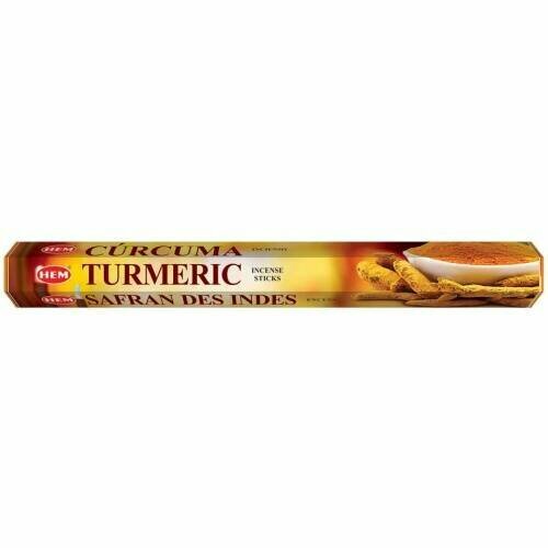 Hem Incense Sticks TURMERIC (Благовония куркума, Хем), уп. 20 палочек.