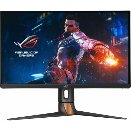 Монитор Asus 27 ROG Swift PG27AQN черный IPS LED 16:9 HDMI матовая HAS Piv 600cd 178гр/178гр 2560x1440 360Hz G-Sync DP WQ USB 8.4кг монитор asus 27 rog swift pg27vq tn 2560x1440 165hz g sync 400cd m2 16 9