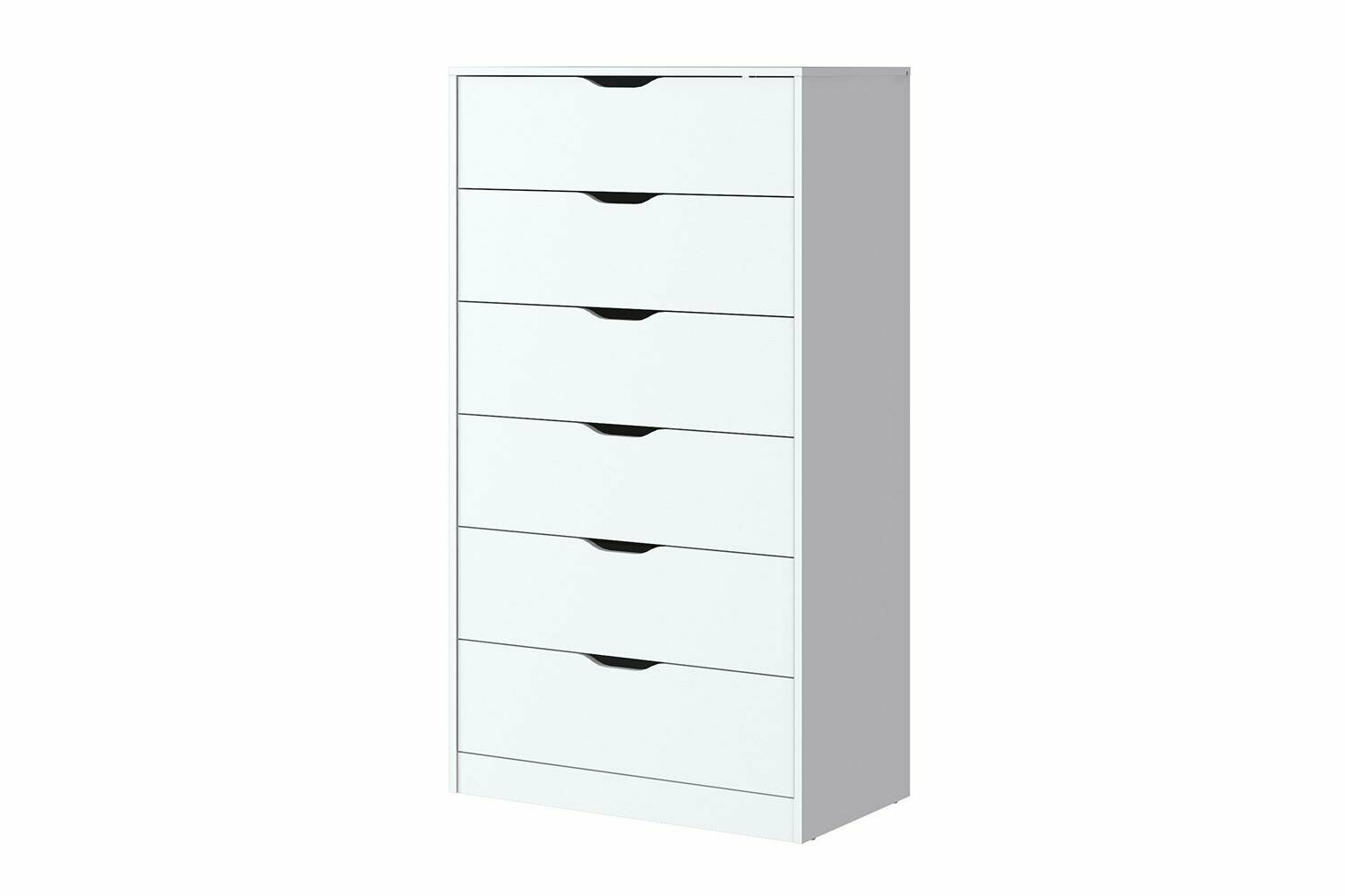 фото Комод 6 ящиков Hoff Сапфир