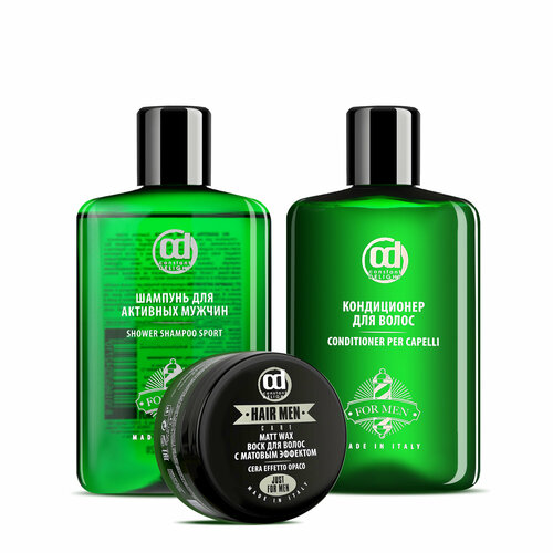 Мужской косметический набор для ухода за волосами BARBER CARE для ежедневного ухода CONSTANT DELIGHT 250100250 мл 1990₽