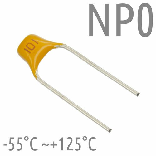 100пФ 50В NP0 Конденсатор керамический 10шт 225₽