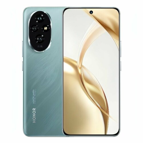 Смартфон HONOR 200 8/256GB 6.7", Android Bluetooth NFC Wi-Fi, Ростест (EAC) Green зеленый