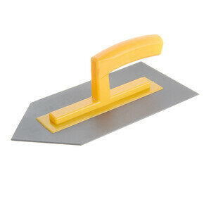 Гладилка плоская 280x140x3 мм пластиковая с пластиковой ручкой