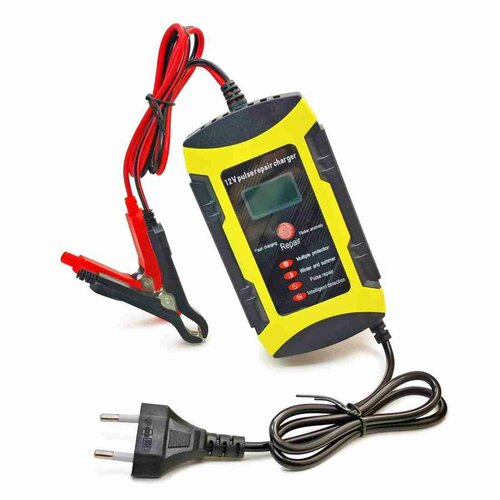 Зарядное устройство аккумулятора автомобильное автоматическое 12V 6A #21626