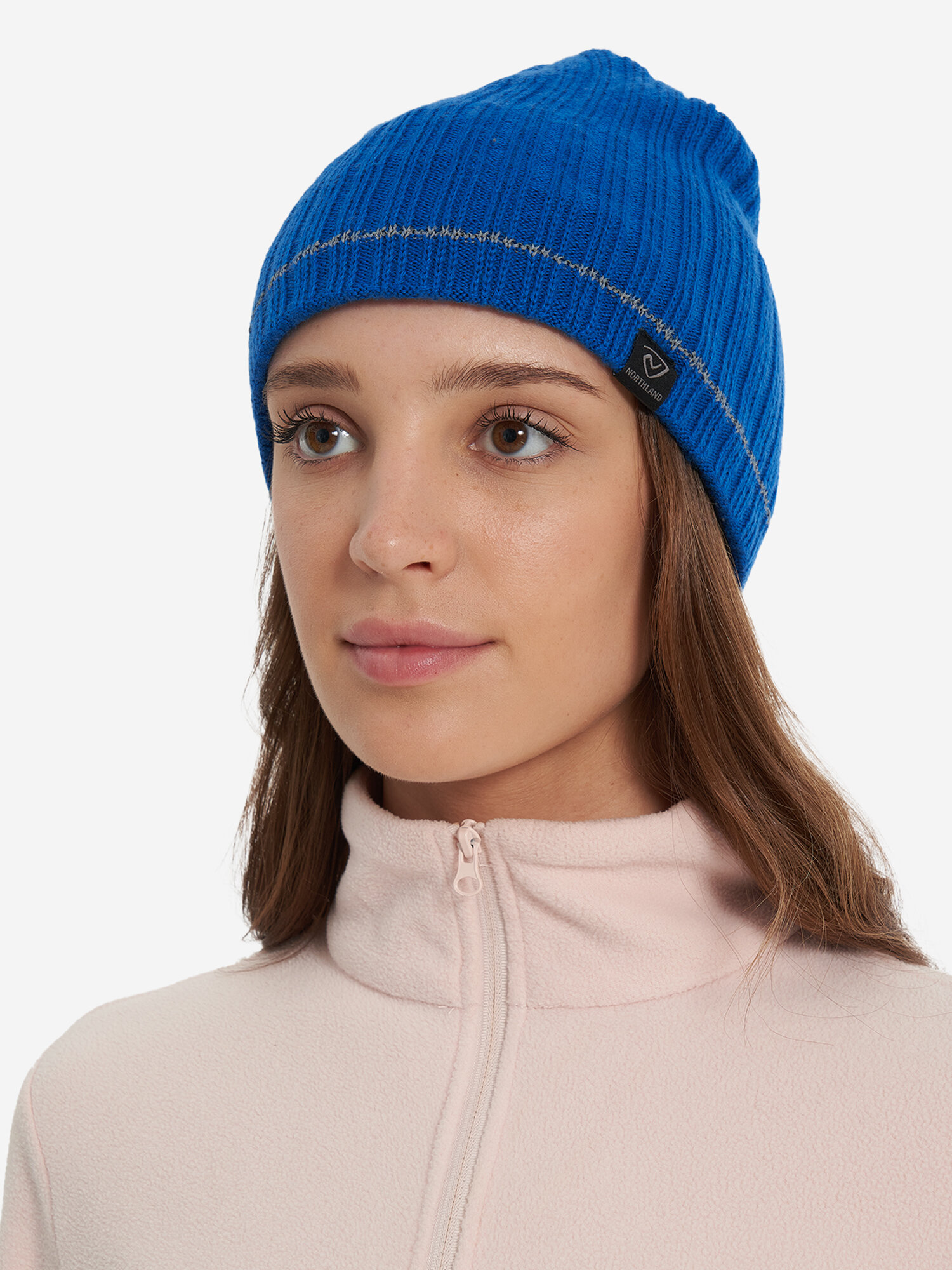 Шапка Northland Professional Unisex Knitted Hat для мужчин и женщин, размер one size, синий