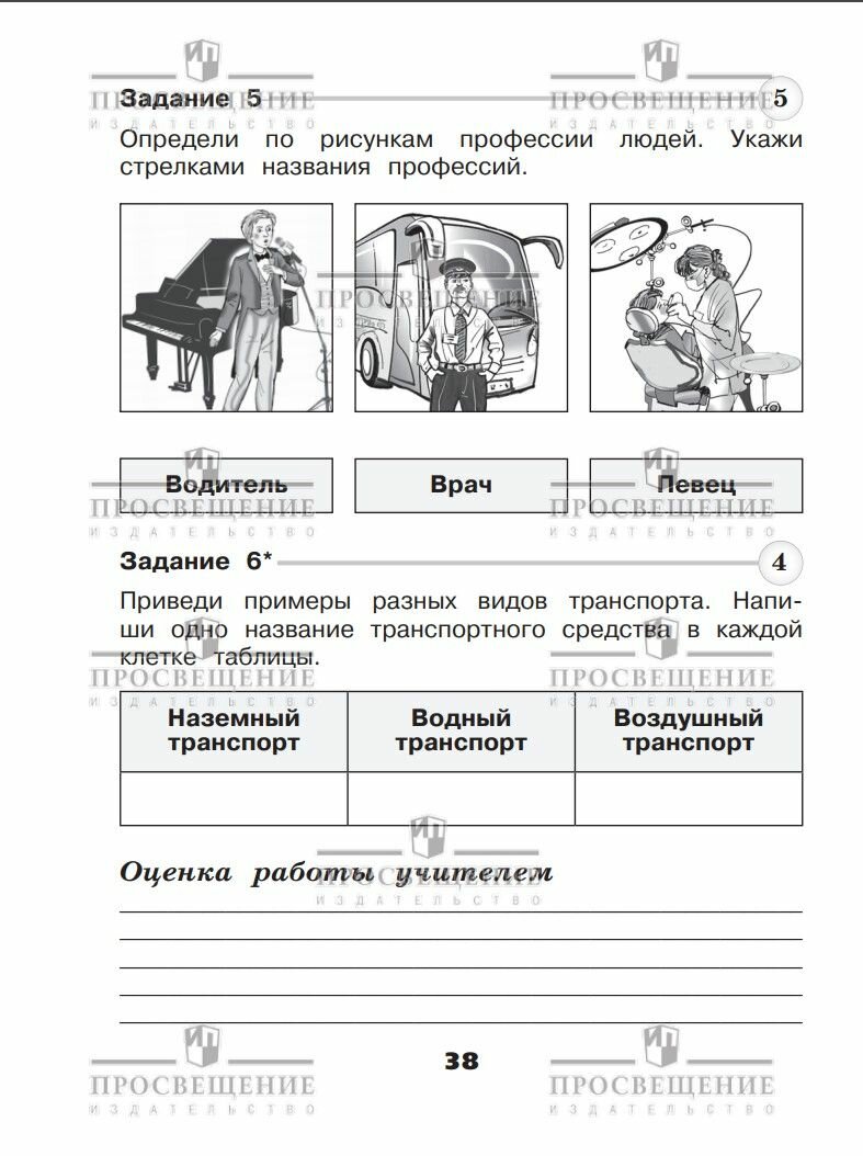 Проверочные Работы. Окружающий мир 2 Класс. ФГОС. Просвещение. — фото 1