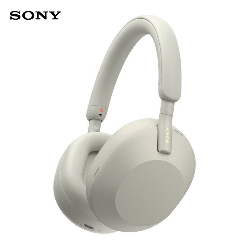 Беспроводные наушники SONY WH-1000XM5, Platinum Silver