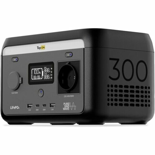 Портативная зарядная станция Topon TOP-H300 2048Wh 64000mAh 300W 220-240V PSW авторозетка 126V 100W черный 37950₽