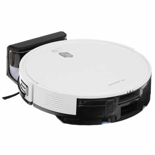 Робот-пылесос Polaris PVCR 3600, управление через Wi-Fi IQ Home, 4 режима, белый серый, белый