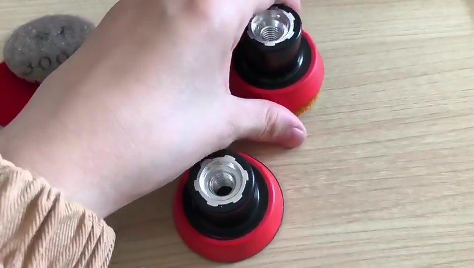 7 шт, абразивные алмазные насадки для мокрой полировки, 2 дюйма, 50 мм, 2 inch 50 mm, 50-3000 — фото 1