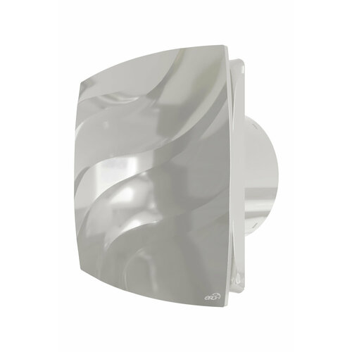 Вентилятор вытяжной ERA Wave 120 C Gray, с обратным клапаном, серый