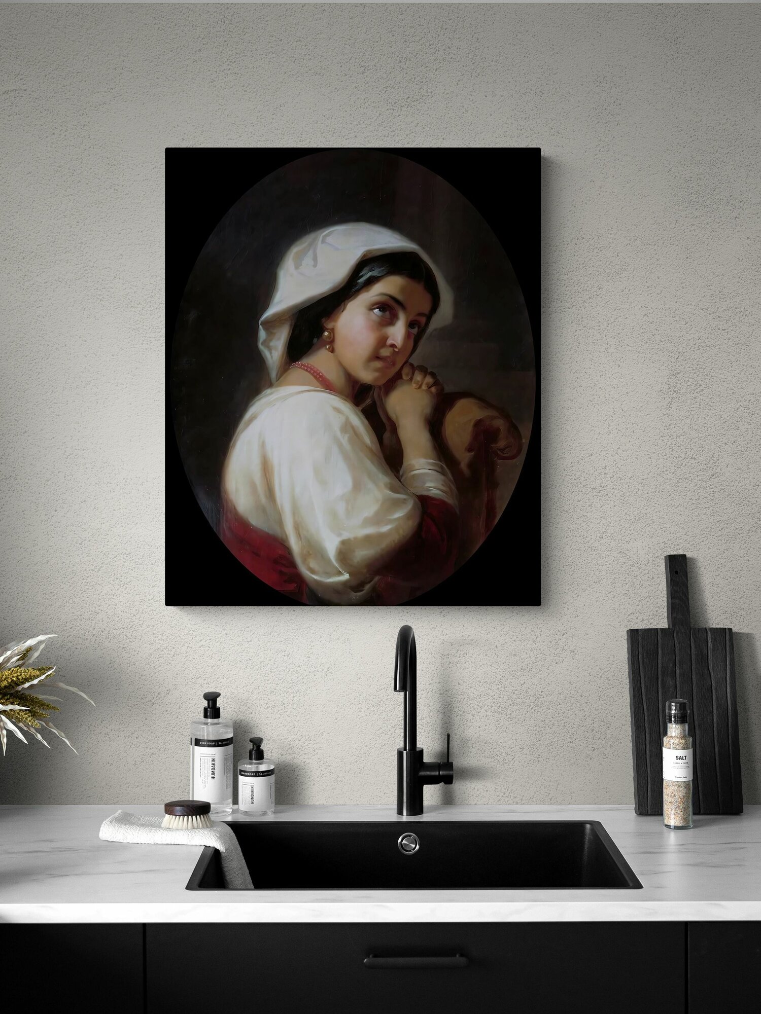 Флавицкий Константин Дмитриевич "Итальянка". Картина 50х40 — фото 1