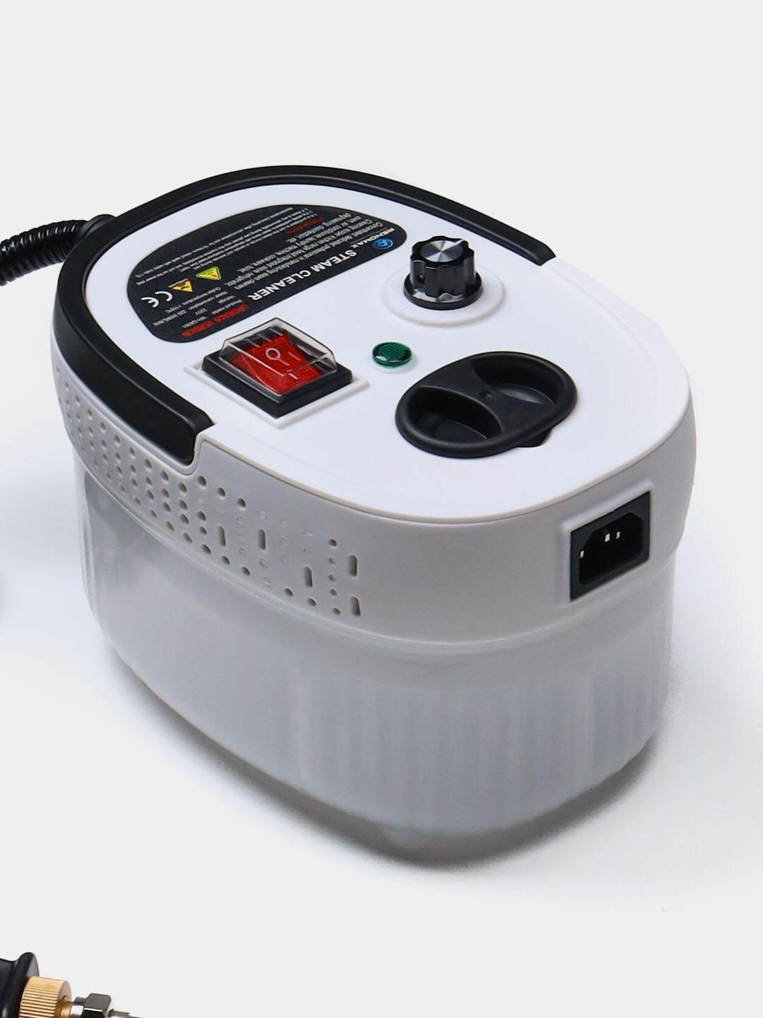 Пароочиститель ручной Steam Cleaner многофункциональный, 1050 Вт, набор насадок