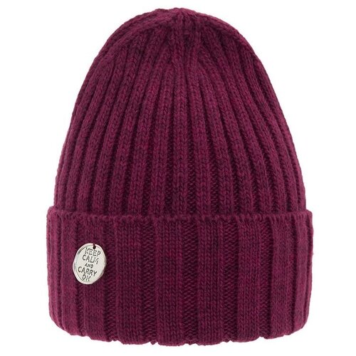 фото Шапка carry, цвет малиновый, размер 54-56 mialt