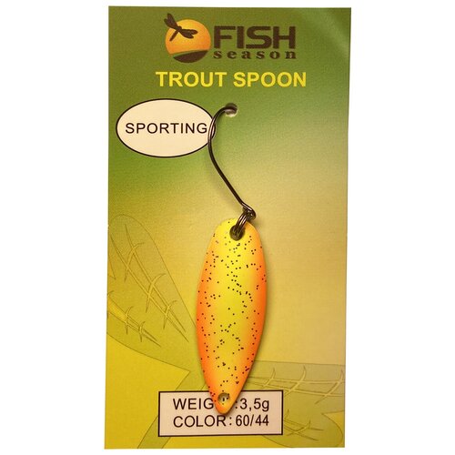 фото Блесна форелевая fish season sporting, 3,5g цвет-44 , крючок-kumho