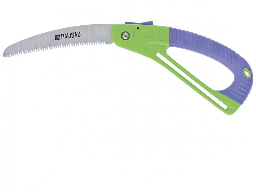 Пила садовая складная Palisad, пластиковая обрезиненная рукоятка, 175 мм - фотография № 4