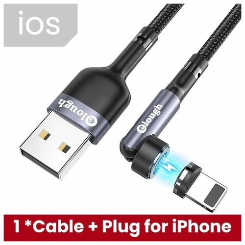 Вращающийся на 540 градусов Магнитный кабель Elough ios, aipone