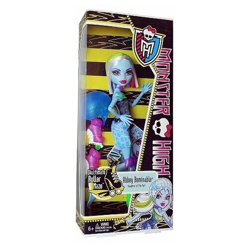 фото Кукла монстр хай эбби боминейбл из серии на роликах(abbey bominable - roller maze) monster high