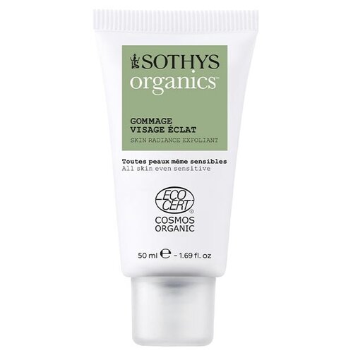 Скраб для лица, придающий естественное сияние Radiant face scrub 50 мл.,Sothys.