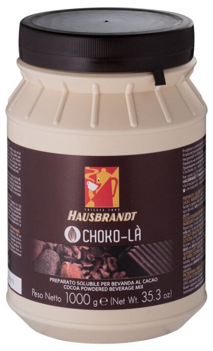 Горячий шоколад Hausbrandt Choco-La, банка, 1 кг - фотография № 5