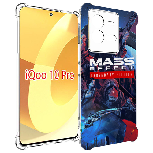 Чехол MyPads Mass Effect Legendary Edition для Vivo iQOO 10 Pro задняя-панель-накладка-бампер