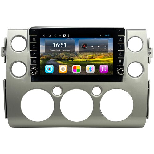 Штатная магнитола Zenith Toyota FJ Cruiser 2006-2020, Android 10, 2/16GB