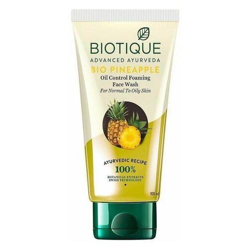 Biotique Гель для умывания Bio Pineapple, 100 мл, 110 г