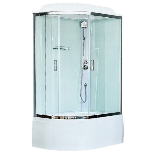 Душевая кабина Royal Bath RB 8120BK5-WT-CH R 1200x800x2170 (белое/прозрачное) (RB8120BK5-WT-CH-R)