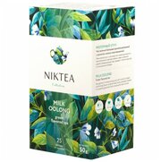 Чай Niktea Milk Oolong Молочный Улун зеленый ароматизированный, 25 пакетиков х 2 г