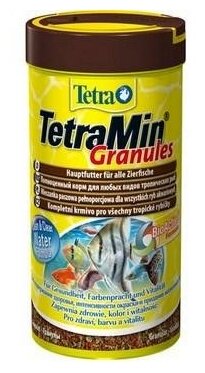 Корм для аквариумных рыб Tetra TetraMin Granules 500 мл (гранулы) - фотография № 19