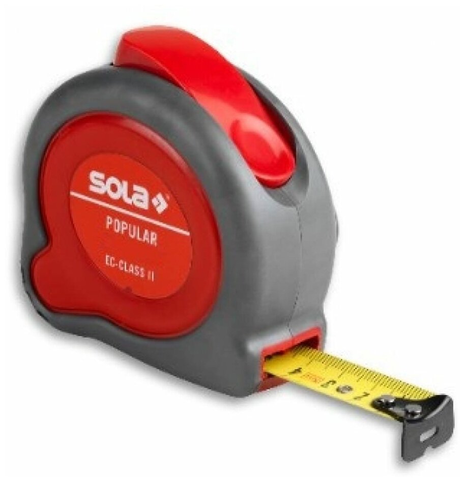 Рулетка SOLA Popular PP (50024401) 8м/25мм