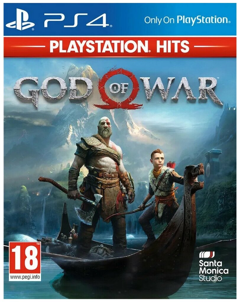 Игра для PlayStation 4 God of War (Хиты PlayStation) (EN Box) (русские субтитры)