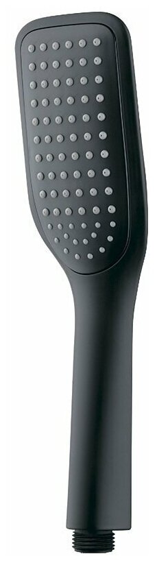 фото Лейка Melodia Della Vita квадрат 1 функция, 120х60мм, L255мм, чёрный мат. MKP26103_bk