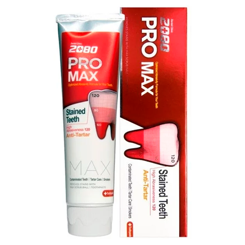 Зубная паста Максимальная защита, 125 гр/ Pro Max Stained Teeth, Dental Clinic 2080 (Дэнтал Клиник)