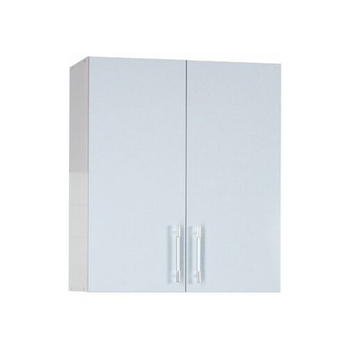 Шкаф для посуды 60 серебристый металлик фасад МДФ