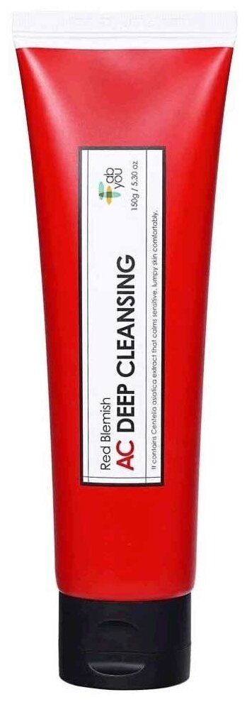 Восстанавливающая пенка для умывания Eyenlip Fabyou Red Blemish AC Deep Cleansing, 150 мл