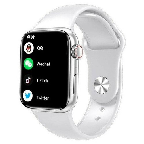 Умные смарт часы M26 Plus серебристые 308600₽