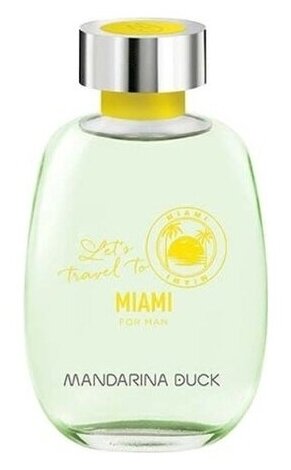 Mandarina Duck, Let's Travel To Miami For Man, 100 мл, туалетная вода мужская