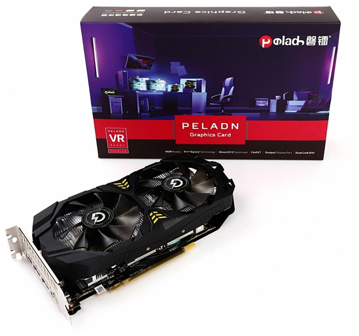 Видеокарта Peladn AMD RX 580 8GB No LHR