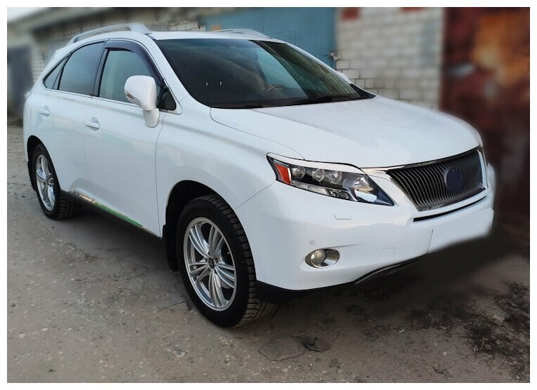 Реснички на фары LEXUS RX 270 RX 350 RX 450h 2009-